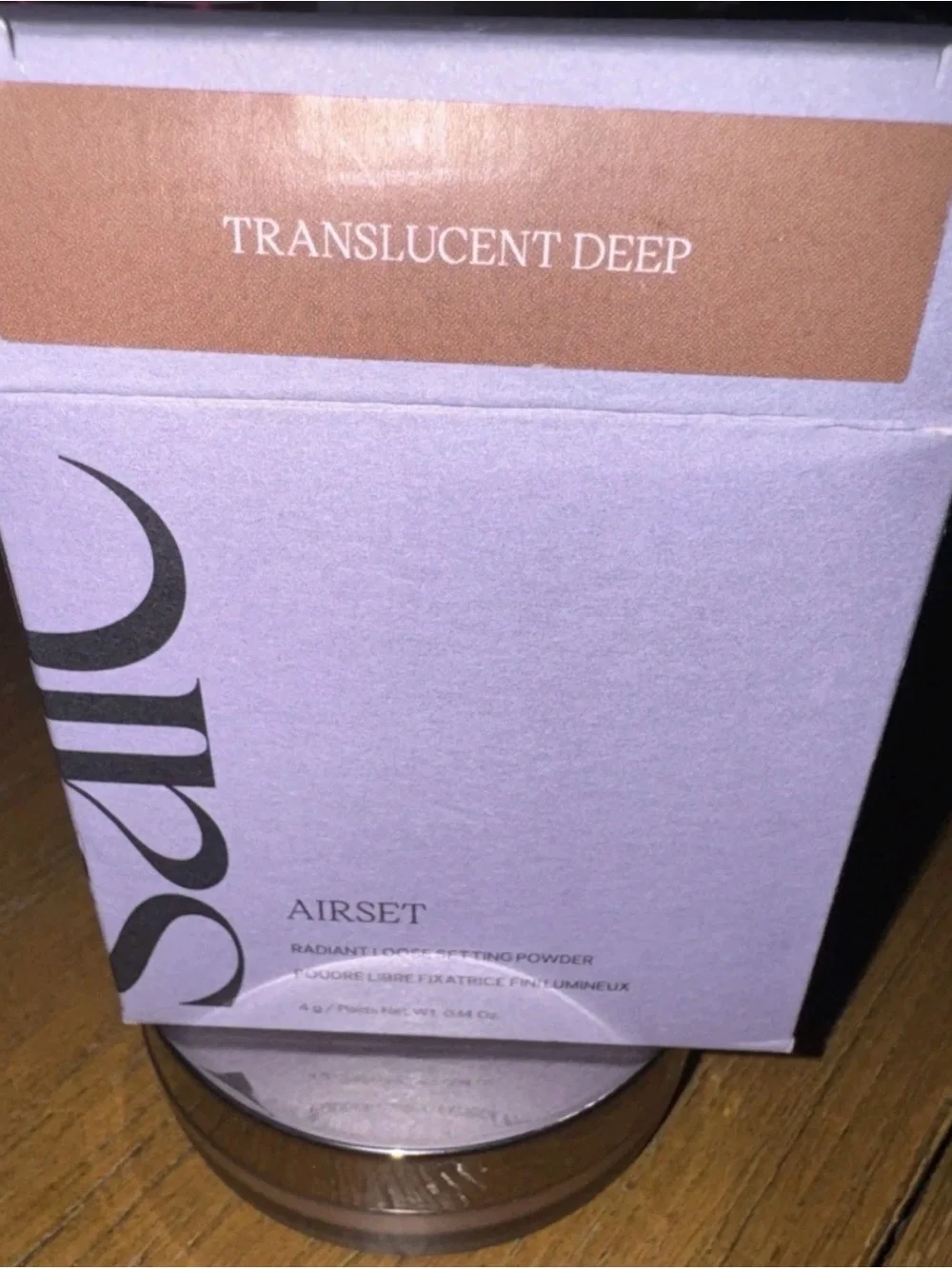 SAIE Airset Radiant Loose Setting Powder – Translucent Deep